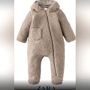 ZARA TEDDY BEAR ONESIE